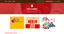 Desktop Screenshot of feirasdesabores.com