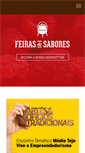 Mobile Screenshot of feirasdesabores.com